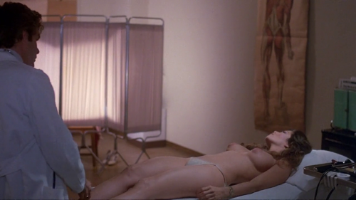 nakedsingersandmusicians:  nakedsingersandmusicians:  Barbi Benton in Hospital Massacre  Happy Halloween!