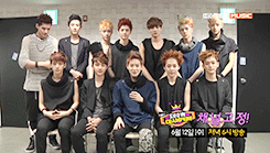 tran-l-blog:  Exo on Show Champion (preview) 