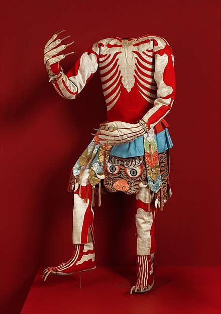 centuriespast:  Skeleton Dance CostumeDate: late 19th or early 20th centuryCulture: