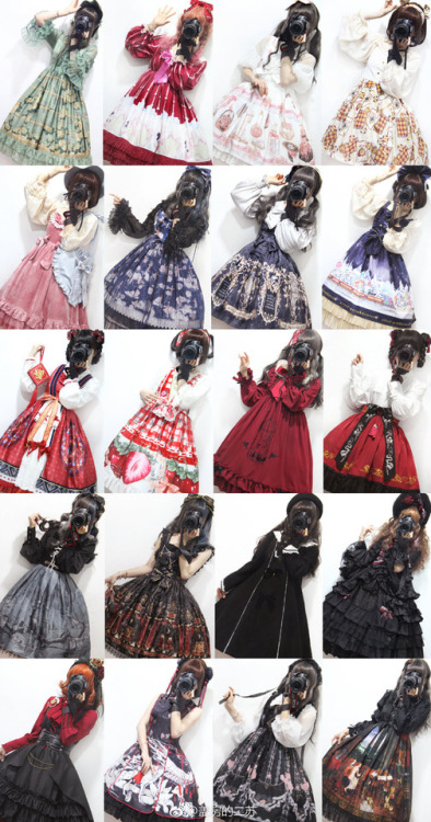 lolita-wardrobe:  A Chinese Lolita Girl’s 2018 Summary (source & credit: weibo.com/HLXNYZX)