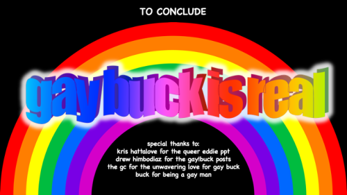 probieravi: the guckible (gay buck bible) PSA: before someone claims i’m biphobic for my stanc