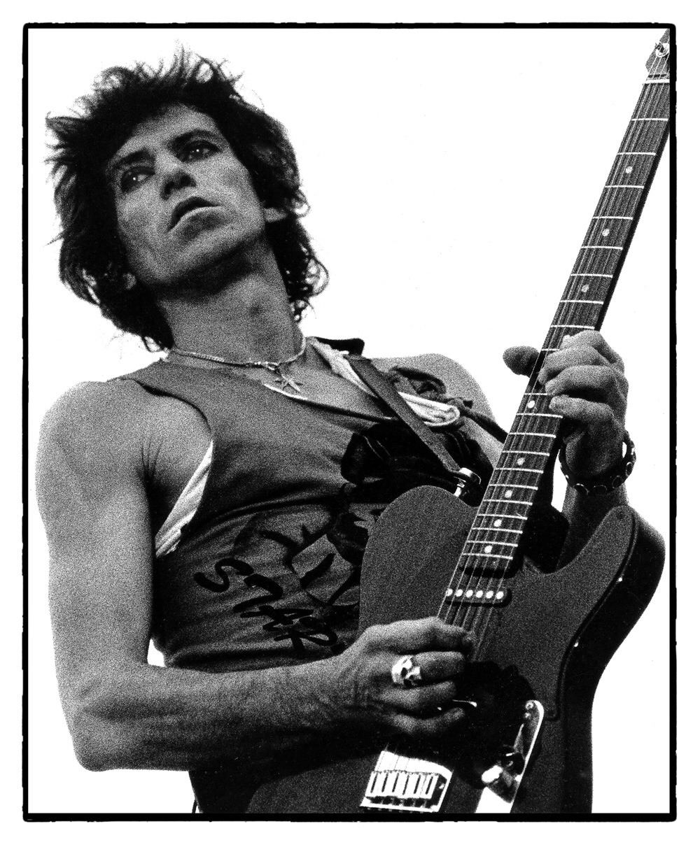 allegra-byron:  Keith Richards by Guy Ferrandis.