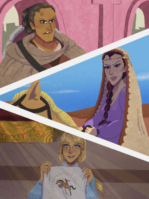 Sand Snakes Persuading Doran To Go To War (failing Tho)