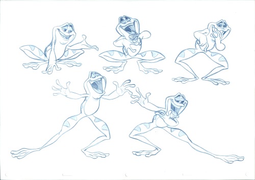 randyhaycock:Frog Naveen from Princess and the Frog. These are pretty close to the final design. We 
