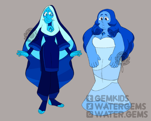 gemkids:diamondswap AU, blue diamond edition (DO NOT REPOST)1: blue diamond & her alter ego, cha