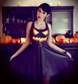 Noralovely:  Nora Lovely. Instagram:noralovely  Dress Is From Black Milk Clothing