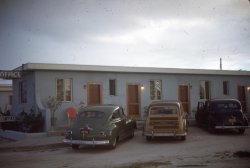 lostslideshows:  &ldquo;No Vacancy&rdquo;   Slide Labeled “Cottage at Lake Worth Florida” 1949 