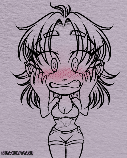 OC Animation Based On The 'big Chest Meme', Hehe! (Plus Some Chibi Art!)