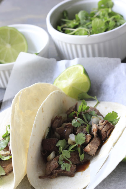 tarot-sybarite:  Sweet Whiskey Steak TacosPrep Time-Marinate Overnight or at least 1hr  Cook Time-6-10 mins Yield- 12 tacos IngredientsMarinade½ cup dark brown sugar¼ cup coca-cola¼ cup bourbon (I use Bulleit Rye)1 tablespoon worceste