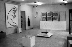 beileid:  Exhibition Perspectives of Conceptualism. Club of the Avantgardists (KLAVA), Moscow 1989 