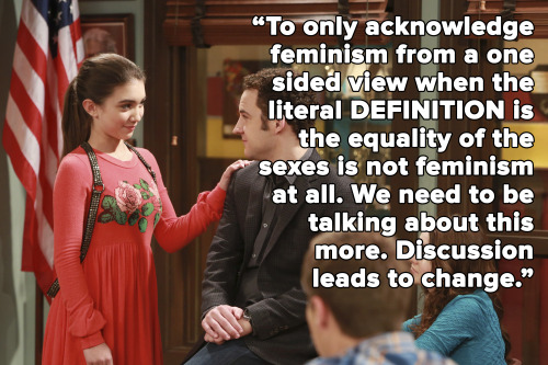 micdotcom:  ‘Girl Meets World’ star Rowan Blanchard speaks out about the importance of intersectional feminism A Tumblr user asked the 13-year-old Girl Meets World star about her thoughts on “white feminism” and the notion that the movement may