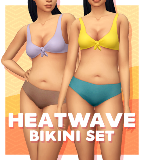 kumikya:HEATWAVE BIKINIthis is my third and final bikini set! wew! i am a little bikini’d out 