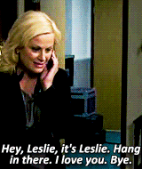 chanderbing:   Get to know me meme - [1/5] favorite female characters: Leslie Knope  “I am so annoyed that he would hypothetically do that.”  