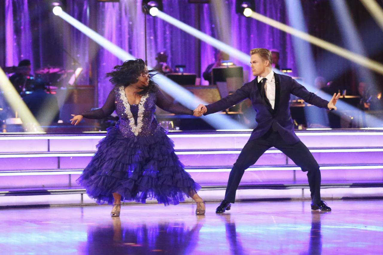 daxterdd:  200+ UHQ of Amber Riley on DWTS. 