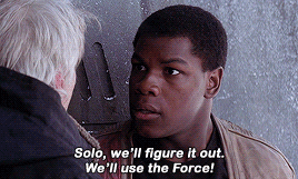 theforcesource:Finn’s iconic moments in Star Wars: The Force Awakens