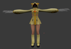 EDIT: IGNORE THIS POST. I’M STUPID AND I DON’T KNOW HOW TO SELECT BONES USING AUTO-RIGGER -.-  (the model works and can/will be ported :3)Here i am again asking for help&hellip; T-T   *sigh*I finally found a model with proper working arms for Taokaka,