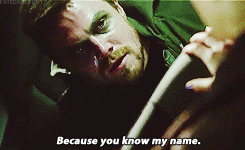 fatedxdestiny:         Oliver IS Arrow secret revealed.   