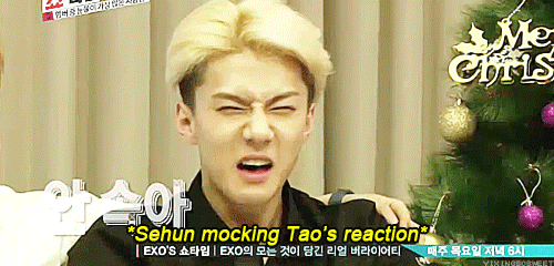 yixingsosweet:  taohun proudly displaying their bff status 