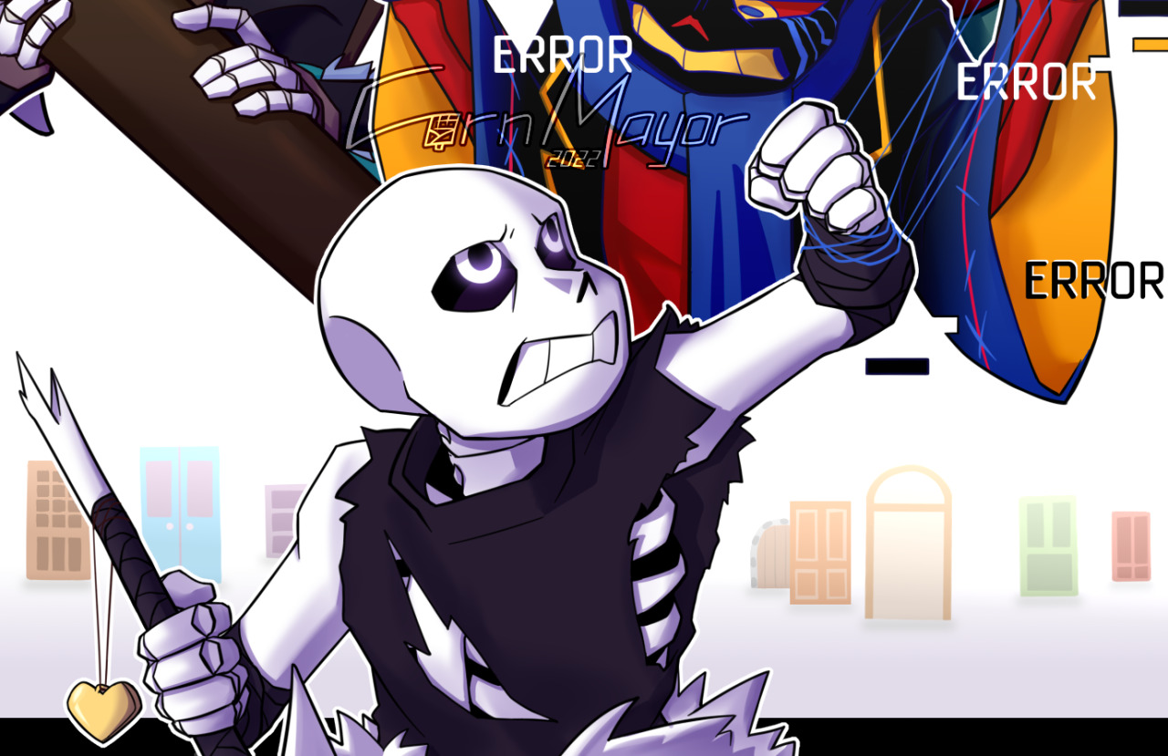 ino⁷💤🐷🎗️ on X: ink sans and error sans in 2022? more likely than you  believe #undertale  / X