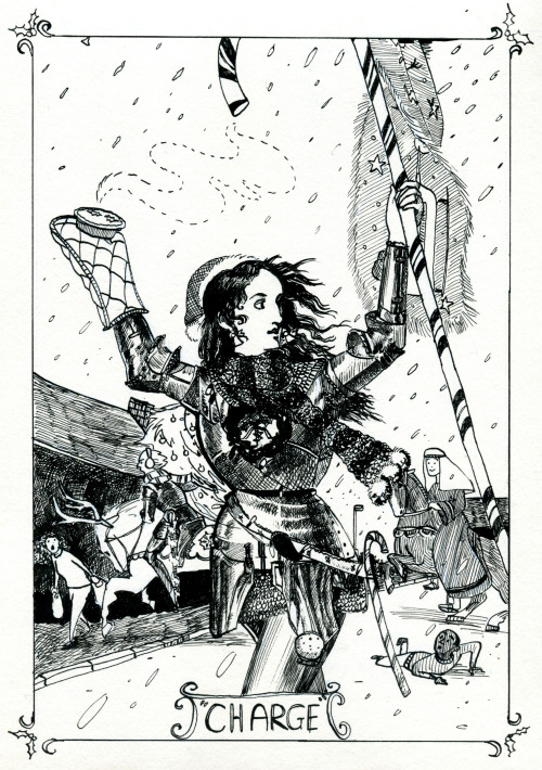 Who's Looking Forward To Christmas? I Know Me And Joan Of Arc Are!