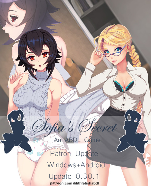 Hello ^^The patron update for Sofia’s Secret the ABDL visual novel is update for patron:https://www.