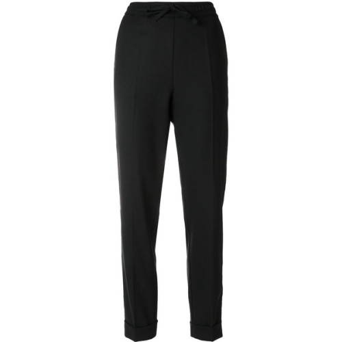 P.A.R.O.S.H. drawstring tapered trousers ❤ liked on Polyvore (see more tapered fit pants)