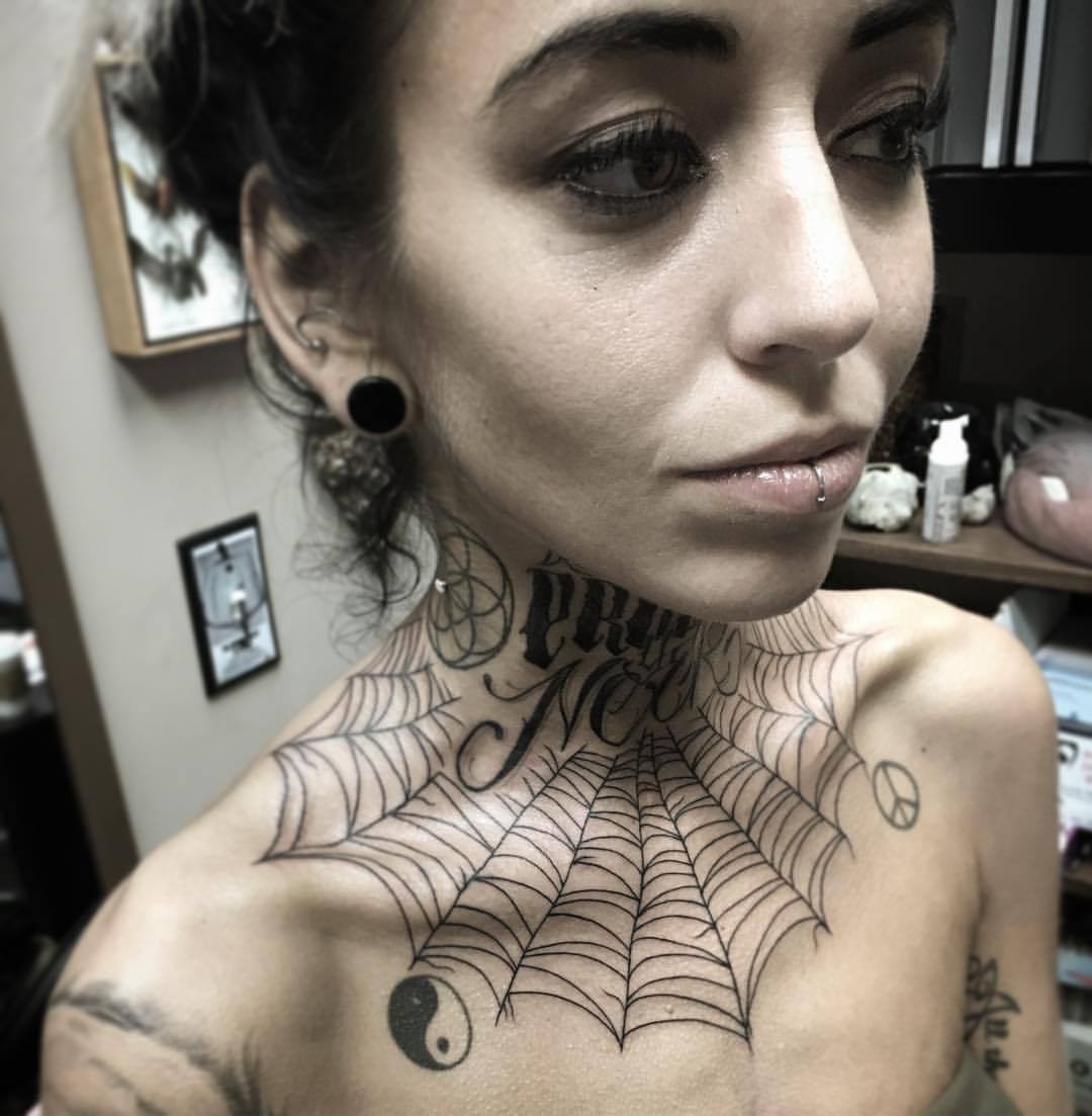 The Tattoo Shop on Twitter Super cool spider web piece by rodrigodc   that had to sting  spiderwebtattoo spidertattoo blackwork  blackworker blxckink linework thetattooshop thetattooshopsupplies  httpstco5mVS466p4I  Twitter