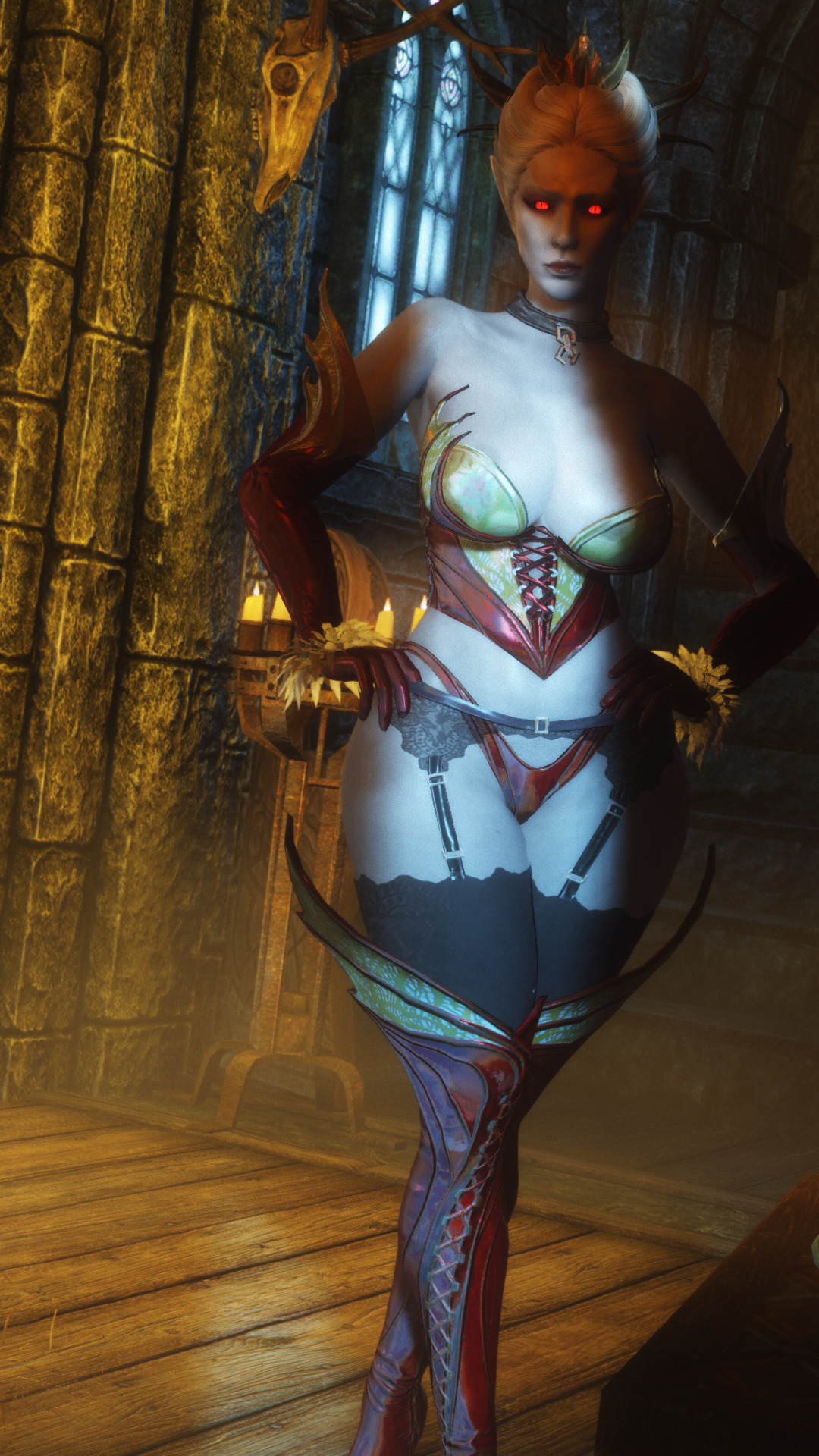 jowain92:  @allaboutkokoro made a UUNP conversion of the Tera Succubus Armor, ideal