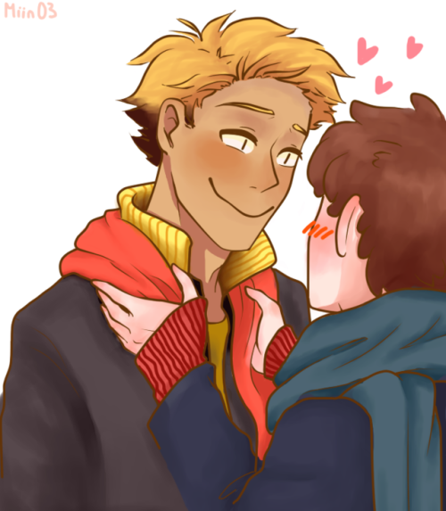 miin03:In my country the weather is summer but.. I have to draw this ._. it’s just in my thoug