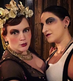 elshalarossa:  Weimar-inspired sluts. Ready for Cabaret Luxe! (With @sin-sear)