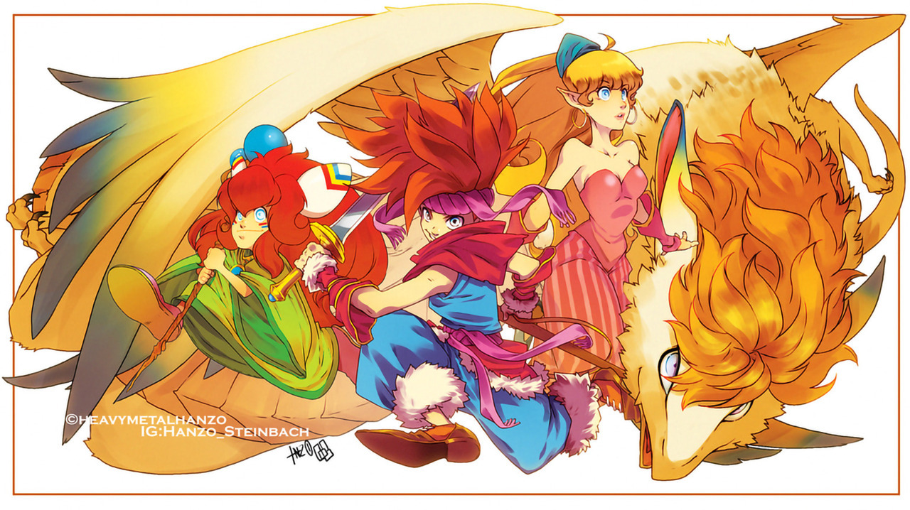 fantasyanime:  Secret of Mana fan art 😄Art 1 source  Art 2 source  Art 3 source