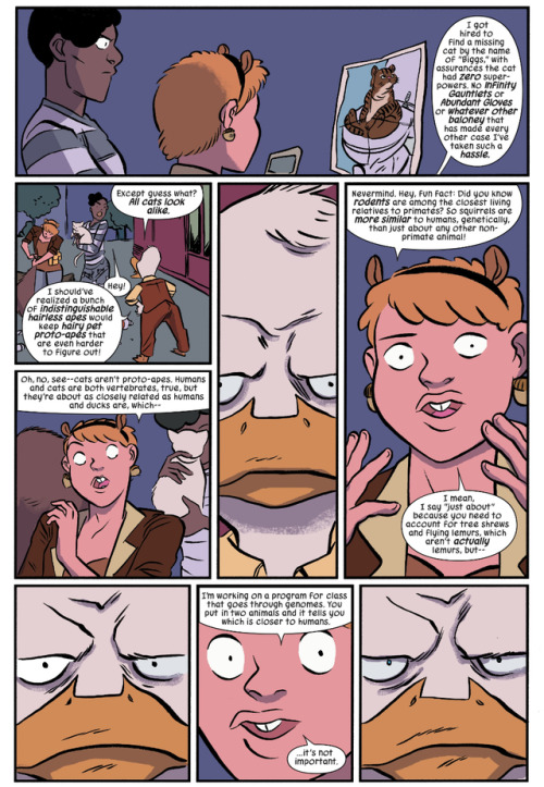 stryfeposting: unbeatable squirrel girl #6 written by ryan north and chip zdarsky, art by erica hend