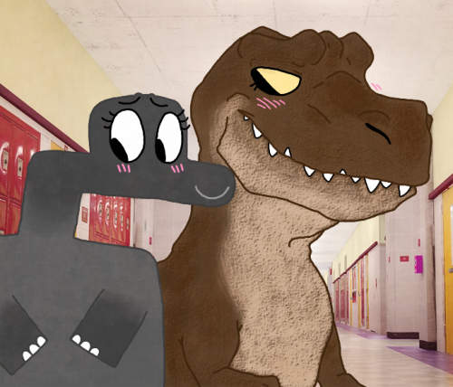 Oh Geez That S Me Local Dino Loves Her Gf