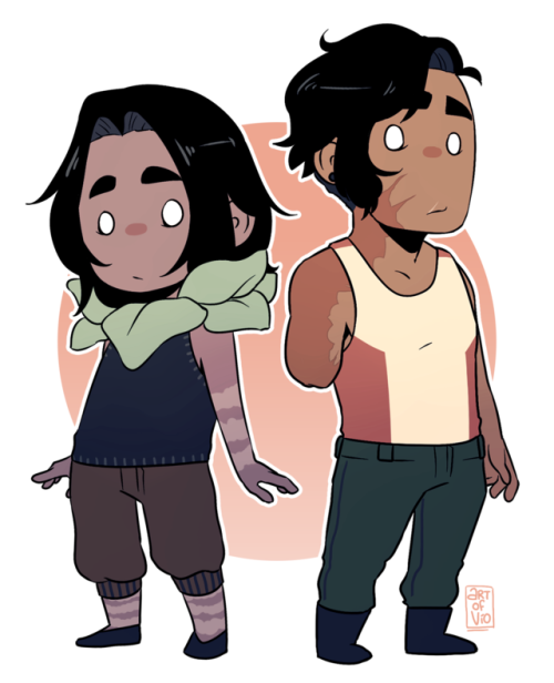 artofvio:  I haven’t done chibis in forever!!!