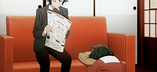 kuruisu:You’re always throwing your notes and textbooks at me, so I took a peek. The pages of your t