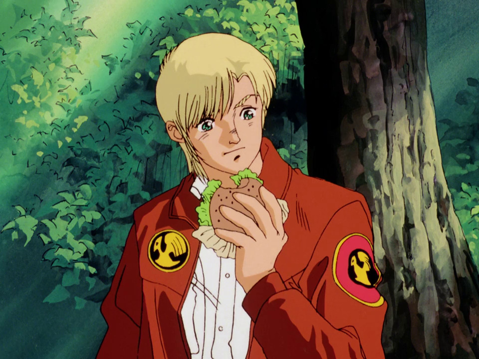 Burgers In Anime Mobile Suit Gundam 0080 War In The Pocket