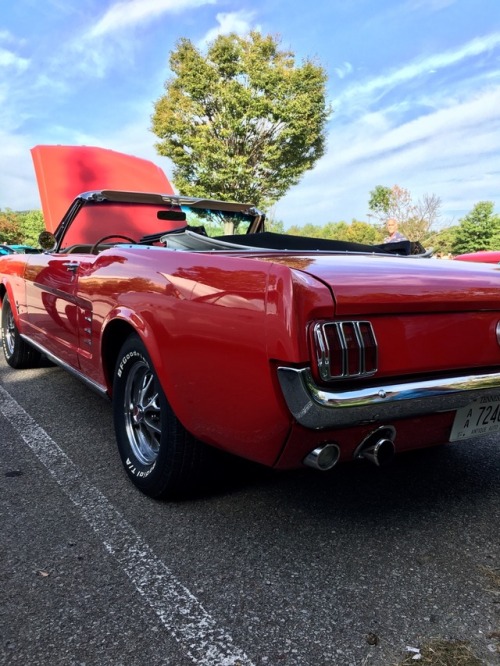 1966 ragtop Mustang to start the Labor Day weekend! This girl has a 289 Cobra with 271 horsepower an