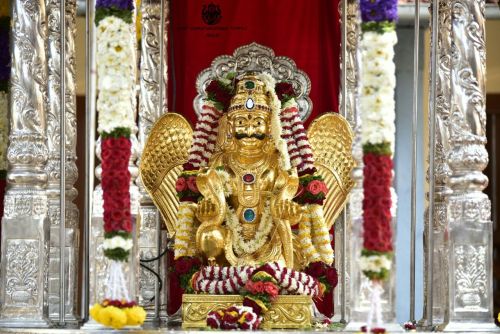 Garuda, Venkataramana temple, Mulki, Karnataka