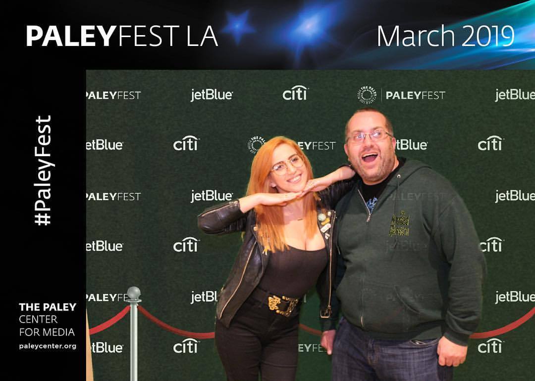 Baby’s first Paley Fest was so awesome! Thank you @theericgoldman for bringing