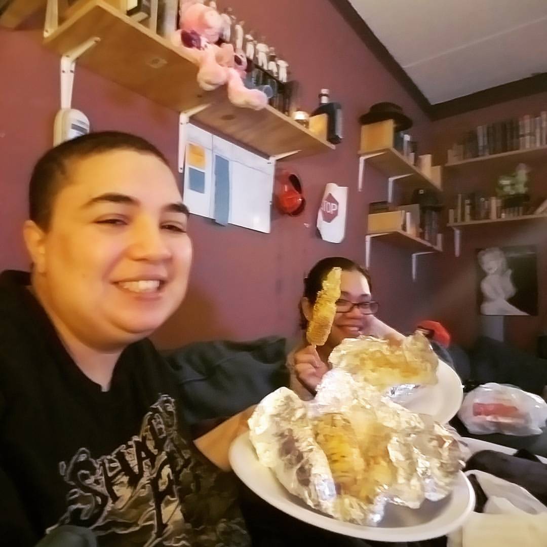 @litaqutie112 got that #elote #eltaquerioelbarrio #elbarrio #spanishharlem #thatsmybestfriend