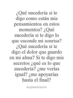 estupidoamorquesientoporti:  ¿Lo harías ?  ¿Me dejarías?