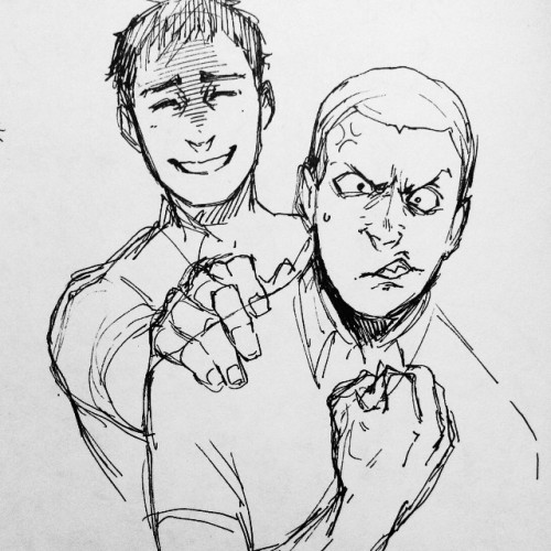 sdkay:  #art #ink #sketch #haikyuu #tanakaryuunosuke #daichisawamura