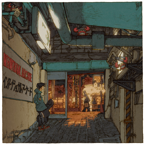 swaaarm:  Shinji Tsuchimochi - 100 Views of Tokyo  <3333