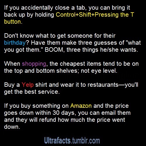 angel-on-vacation:  ultrafacts:  Life hacks / Tips you can use.    For more posts