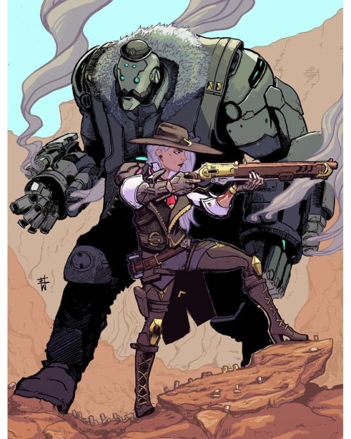 Ashe and B.O.B. Quite pleased with this one. I have prints of this, 11x17 on my site (link in bio). 