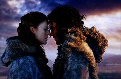  got challenge » day 16: favourite relationship: Jon and Ygritte 
