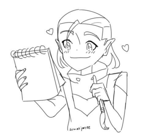 suwatjanee:lotor being an artist is my new favorite thing