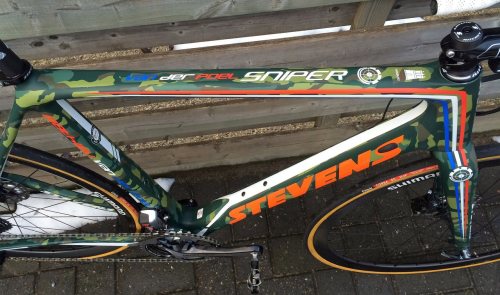 youcantbuyland: thismachinekillscobbles: Mathieu van der Poel’s new Stevens via cxmagazine That’s