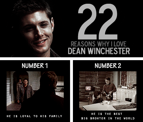 out-in-the-open:  Supernatural Hiatus Creations | Week SixteenPrompt: Dean Winchester