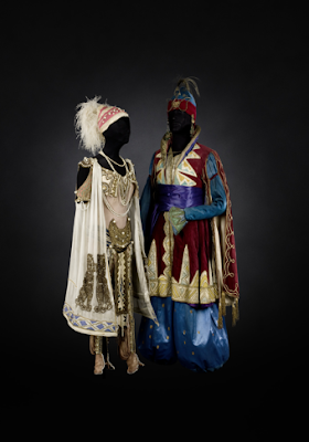 Costumes for Ballet Russe (click to enlarge)1. Costume by Leon Bakst for Shah Zeman in “Sheherazade”